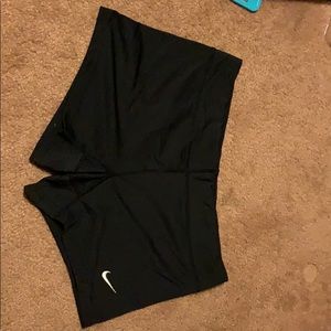 Black Nike shorts